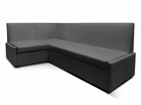 Угловой диван Призма ровная спинка с коробом вивальди 34