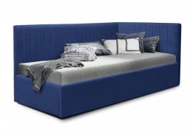 Кровать подростковая левая 900 Фрейм Страйп с подъемом барон 15