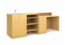 Стол демонстрационный с раковиной Лц.СДД-Р Лицей