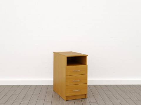 Тумба приставная с открытой полкой 16мм (К-24) Менеджер