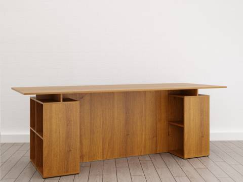 Стол для переговоров (С-25) Soft однотонный