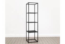 Стеллаж высокий (М-7) Лофт Черный