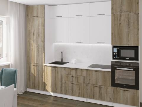 Кухонный гарнитур Альта экстра 4 3000 мм