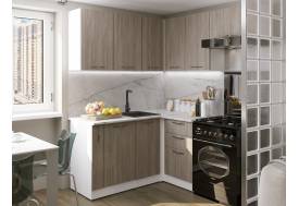 Кухонный гарнитур Фьюджи мега прайм 1600х1700 мм