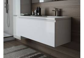 Тумба с раковиной справа Dallas Luxe 1000 навесная 1 длинный ящик