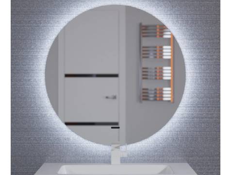 Зеркало Uperwood Modul круглое холодная подсветка 65х65 см