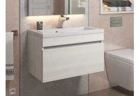 Тумба с раковиной Uperwood Eva Дуб Харбор белый 60 см