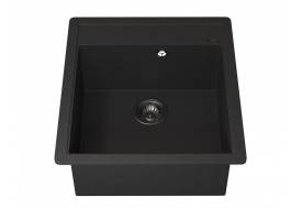 Кухонная мойка Uperwood Quartz UPD-07-04 черная матовая