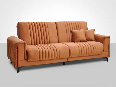 Диван Флирт 2 со съемным чехлом Фьере терра