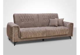 Диван Флирт 4 со съемным чехлом Сенсей корица