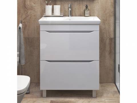 Тумба Grani 700-0-2 Como белый