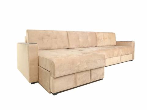 Диван угловой Тургояк Бежевый Ocean 130