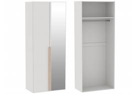 Шкаф 2-дверный с комбинированными дверями Аврора