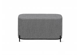 Банкетка Ника Текстиль BRAVO cloud (серый букле)