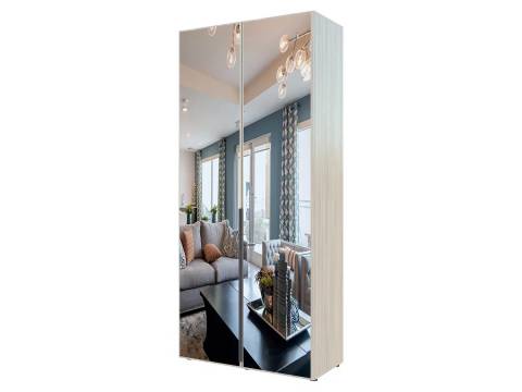 Шкаф Гранд ГШК/1-23-10-22 (двери тип 2) с зеркалами