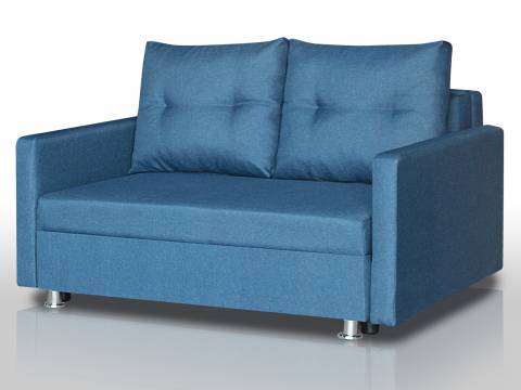 Диван Реал 120 с подлокотниками рогожка Деним