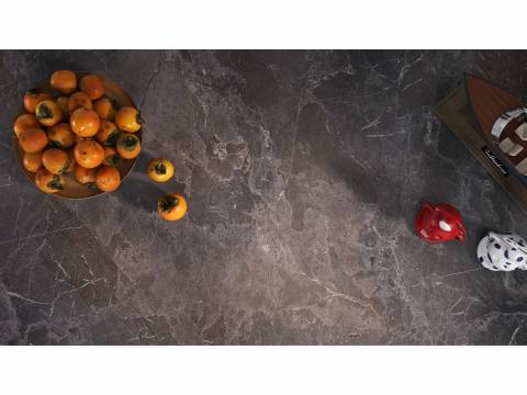 Стеновая панель 3050х600х6мм Мрамор Марквина серый