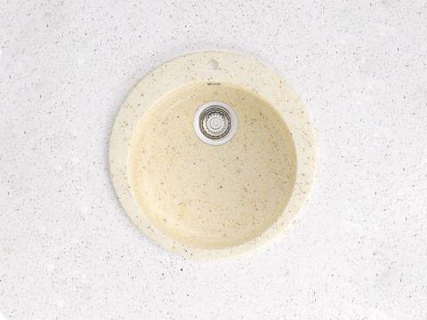 Мойка каменная врезная МК МВ510-Q2 бежевый