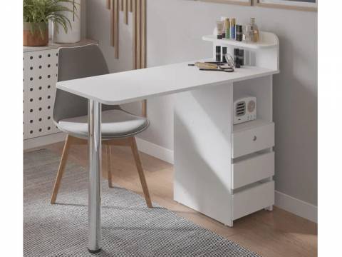 Стол складной с ящиками арт. 258 белый