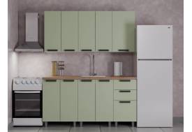 Кухонный гарнитур Орешник 1600 мм Мята