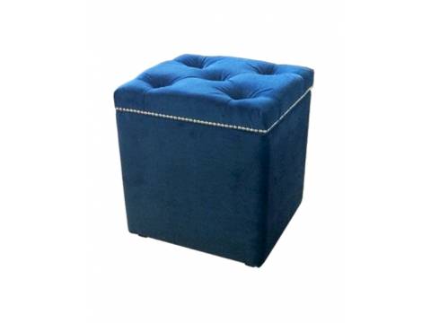 Пуф с ящиком бирюза