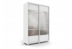 Шкаф-купе Стильный ОС 16-6-22 двухдверный белый