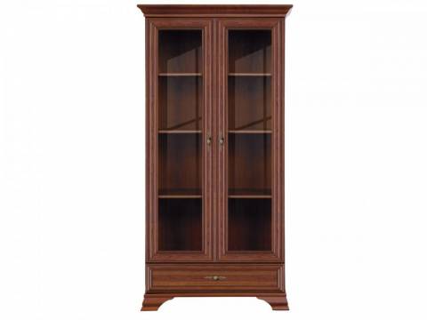 Шкаф-витрина S320-REG2W1S Кентаки каштан