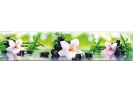 Фартук с фотопечатью Орхидеи и камни SP109