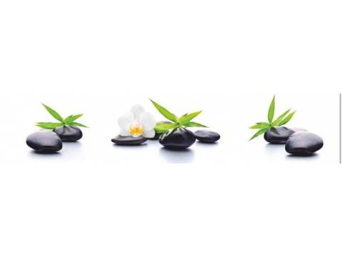 Фартук с фотопечатью Цветы и камни SP254