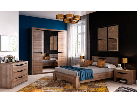Спальный гарнитур Соренто Дуб стирлинг