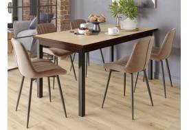 Стол обеденный Квант 1400 дуб бунратти/венге