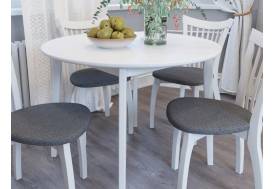 Стол Орион Ваниль эмаль/Белая эмаль