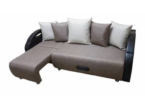 Угловой диван Юпитер Ратибор темный