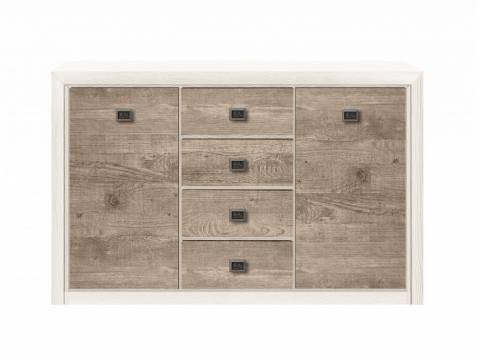 Тумба КОМ2D4S Коен Ясень Снежный