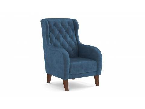 Кресло для отдыха Амарант велюр тенерифе океан