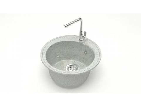 Мойка круглая Венди Z4Q10 светло-серый