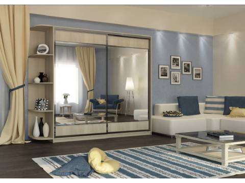 Шкаф-купе Юлия с зеркалами